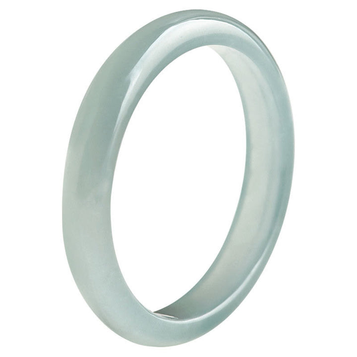 Anello di fortuna e prosperità in giada naturale Buddha Stones