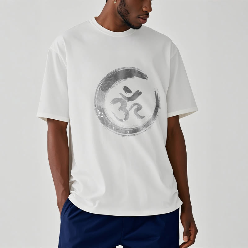 T-shirt con maglietta in sanscrito Buddha Stones OM Mantra - image 5