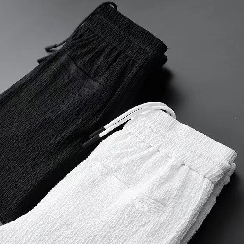 Set di pantaloni a maniche lunghe in tinta unita Buddha Stones , abbigliamento da uomo - image 10
