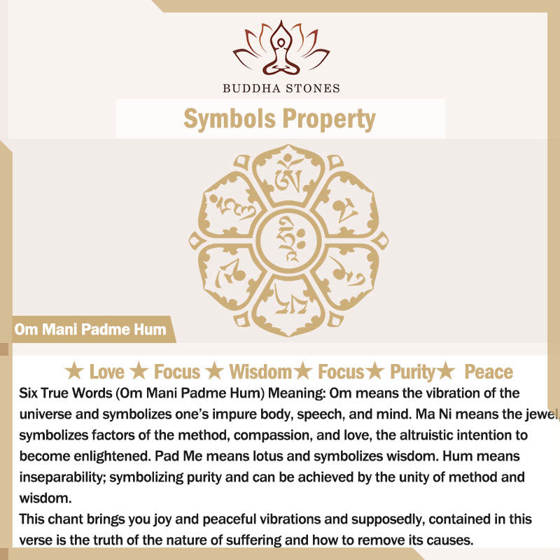 Buddha Stones Tibetano Perline Dzi a nove occhi Onice nero Sei parole vere Braccialetto di protezione della ricchezza