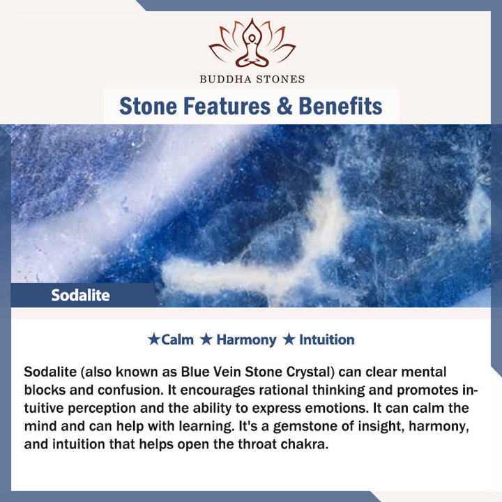 Braccialetto di supporto in pietra lavica con vari cristalli Buddha Stones
