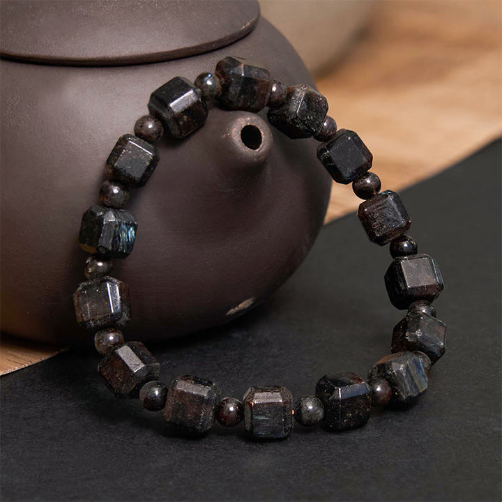Braccialetto di trasformazione in astrofillite Buddha Stones