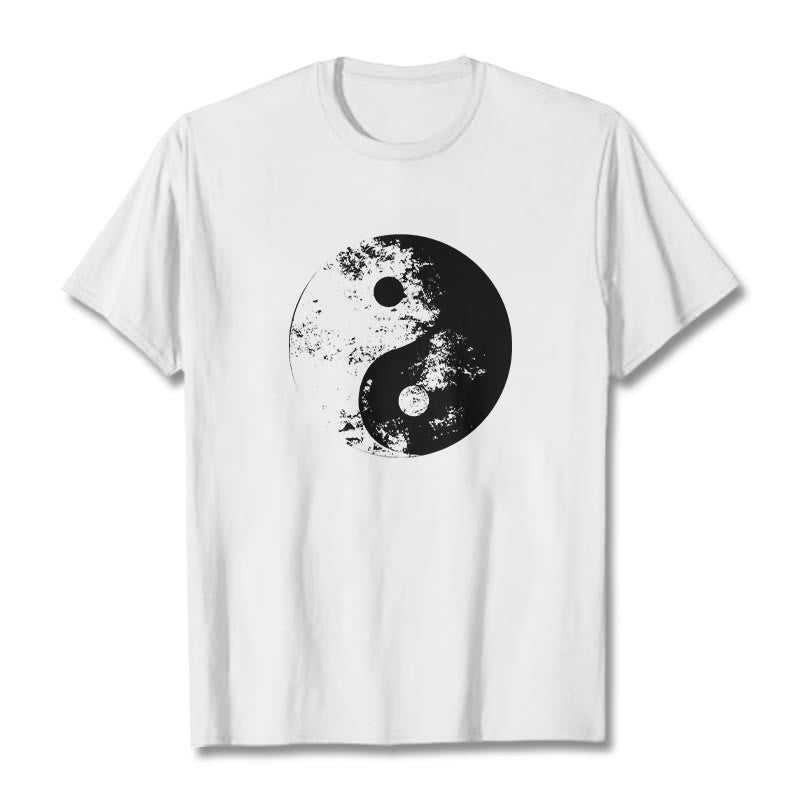 Maglietta in cotone con motivo Buddha Stones Yin Yang Tai Chi - image 1