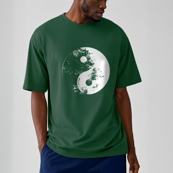 Maglietta in cotone con motivo Buddha Stones Yin Yang Tai Chi - image 19