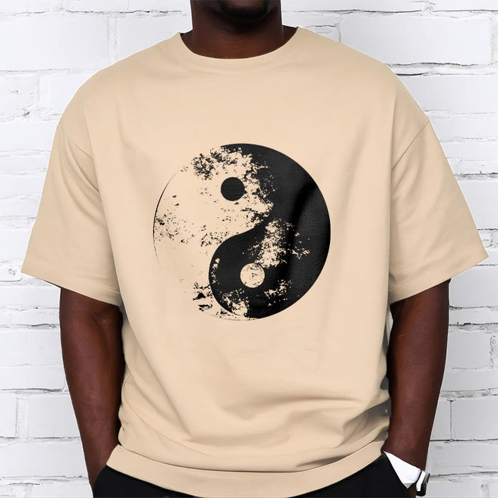 Maglietta in cotone con motivo Buddha Stones Yin Yang Tai Chi - image 24