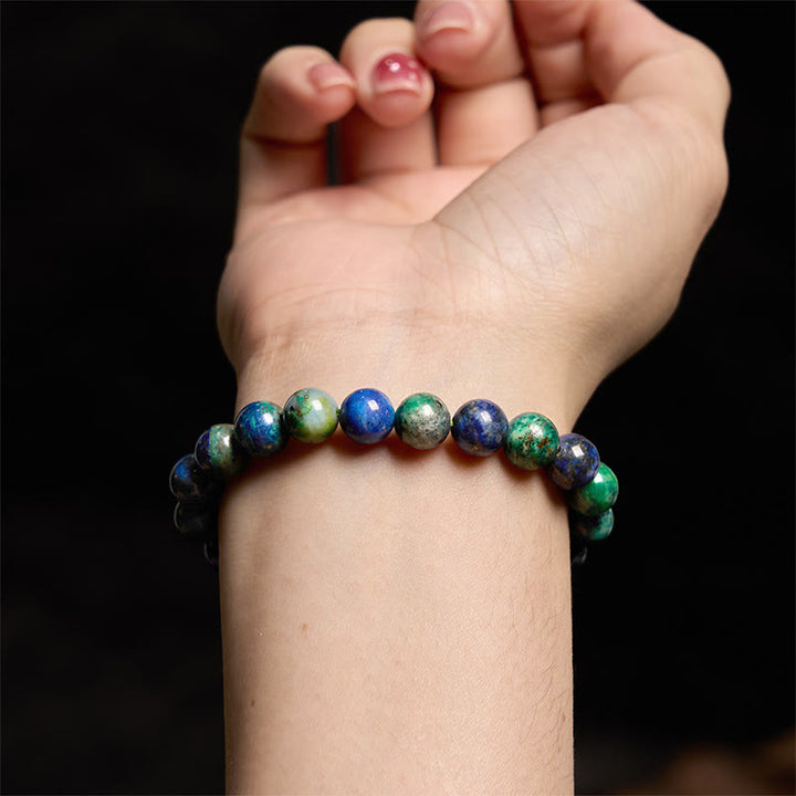 Bracciale Buddha Stones Lazurite Lapislazzuli Serenity - image 3
