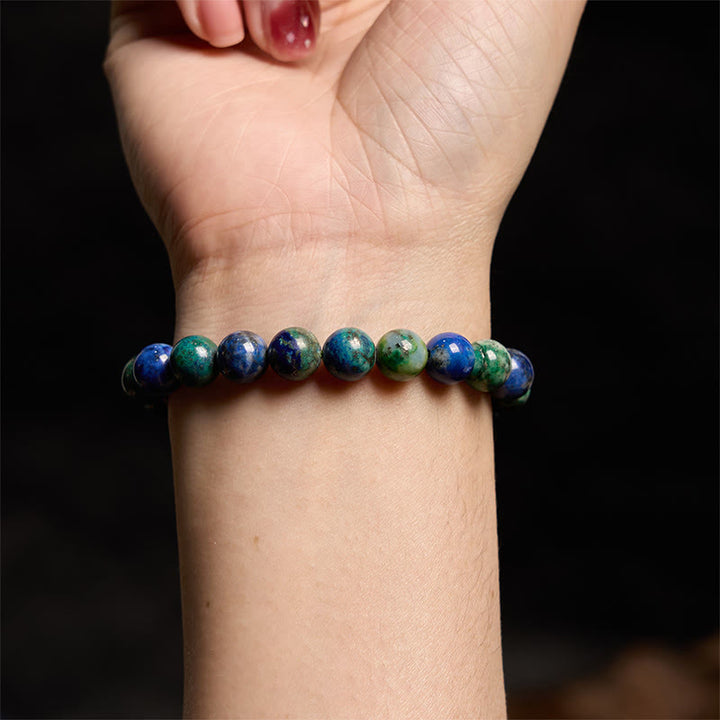 Bracciale Buddha Stones Lazurite Lapislazzuli Serenity - image 4