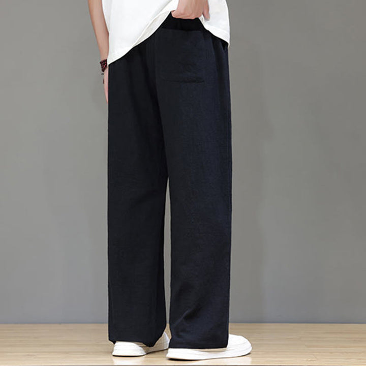 Pantaloni da uomo estivi a gamba dritta con tasche , Buddha Stones - image 35