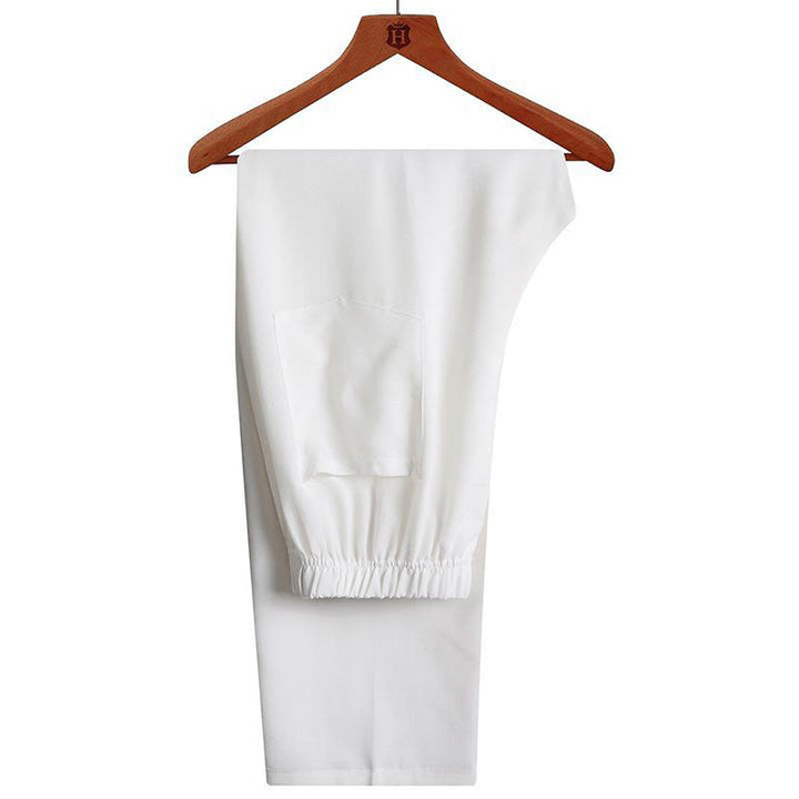 Set di 2 pezzi di tuta da uomo con bottoni a rana, camicia a maniche lunghe e pantaloni, in tinta unita, Buddha Stones - image 21