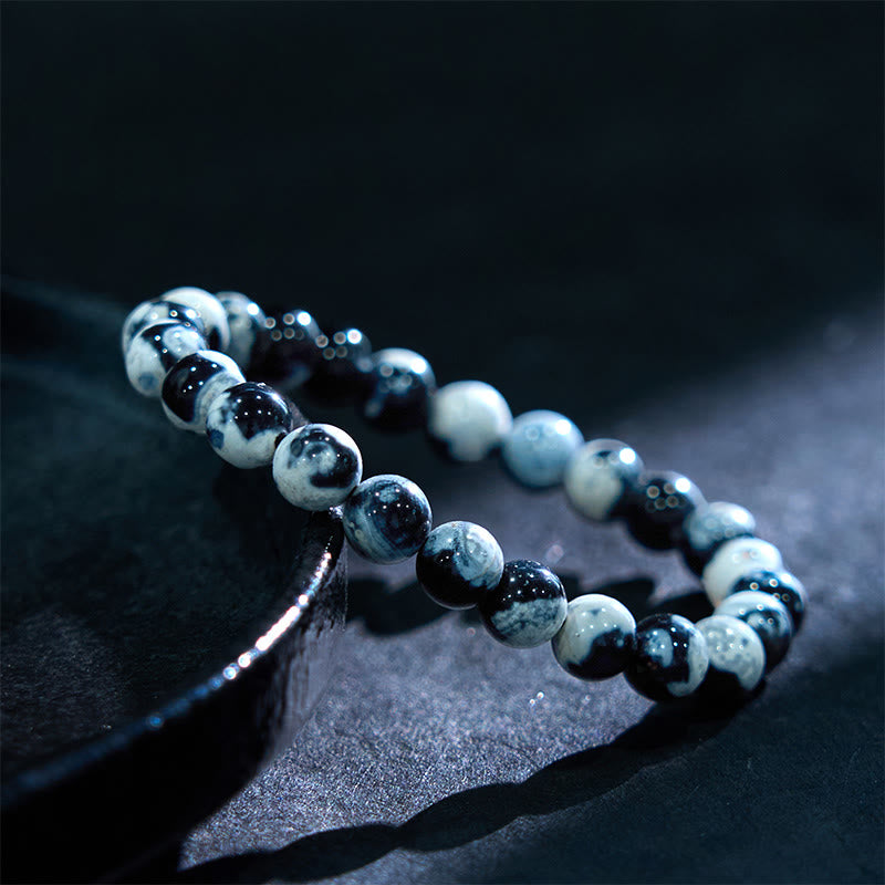 Braccialetto di protezione in agata orca Buddha Stones