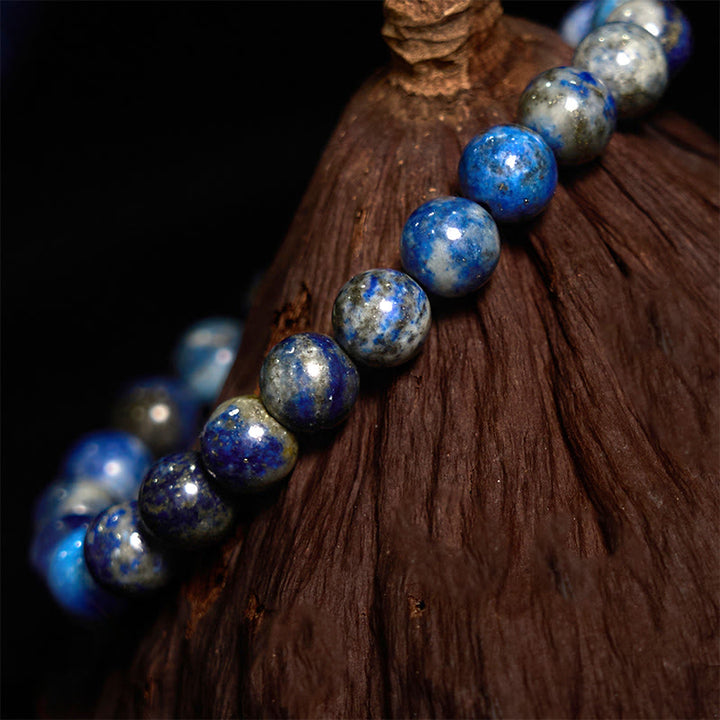 Bracciale Buddha Stones Lazurite Lapislazzuli Positive Balance - image 2