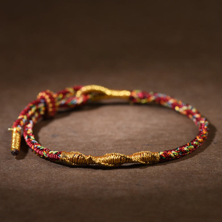 Braccialetto intrecciato con Buddha Stones, zodiaco cinese, portafortuna e forza, fatto a mano. - Cane/Maiale rosso scuro (circonferenza del polso 14-17 cm) - image 15