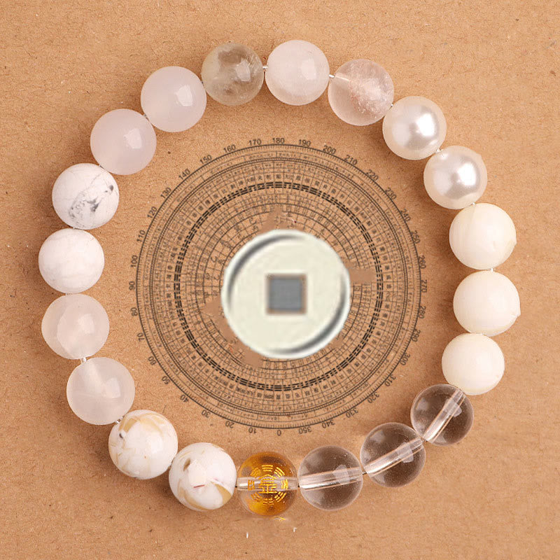 Bracciale Buddha Stones Five Elements Vari Agata Equilibrio Fortuna - image 3