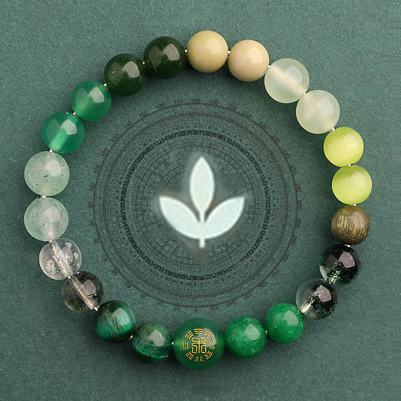 Bracciale Buddha Stones Five Elements Vari Agata Equilibrio Fortuna - image 9