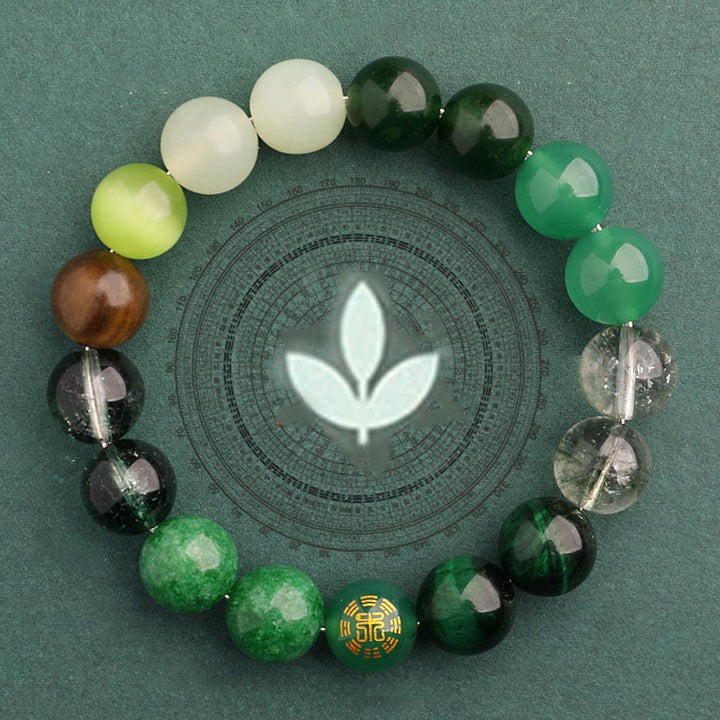 Bracciale Buddha Stones Five Elements Vari Agata Equilibrio Fortuna - image 13
