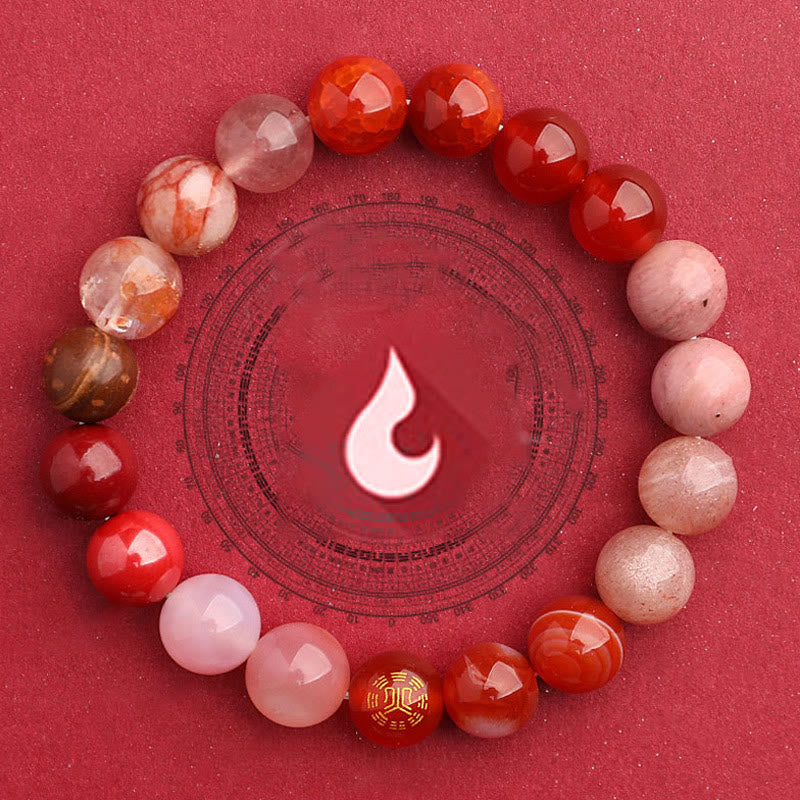 Bracciale Buddha Stones Five Elements Vari Agata Equilibrio Fortuna - image 33