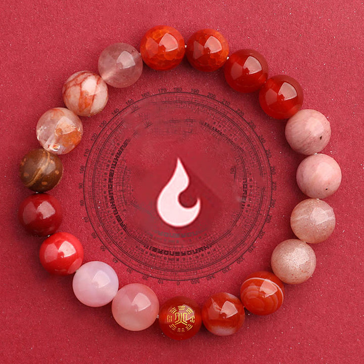 Bracciale Buddha Stones Five Elements Vari Agata Equilibrio Fortuna - image 33