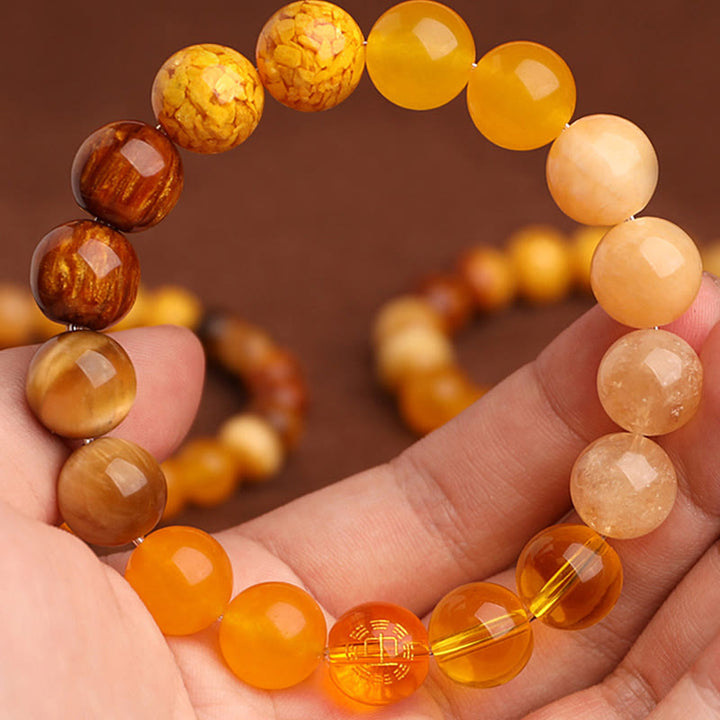 Bracciale Buddha Stones Five Elements Vari Agata Equilibrio Fortuna - image 49