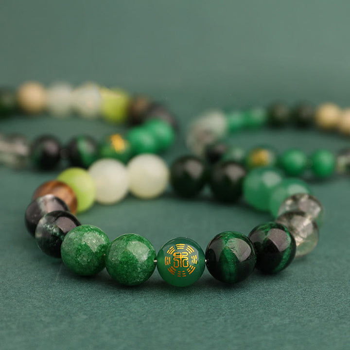 Bracciale Buddha Stones Five Elements Vari Agata Equilibrio Fortuna - image 14