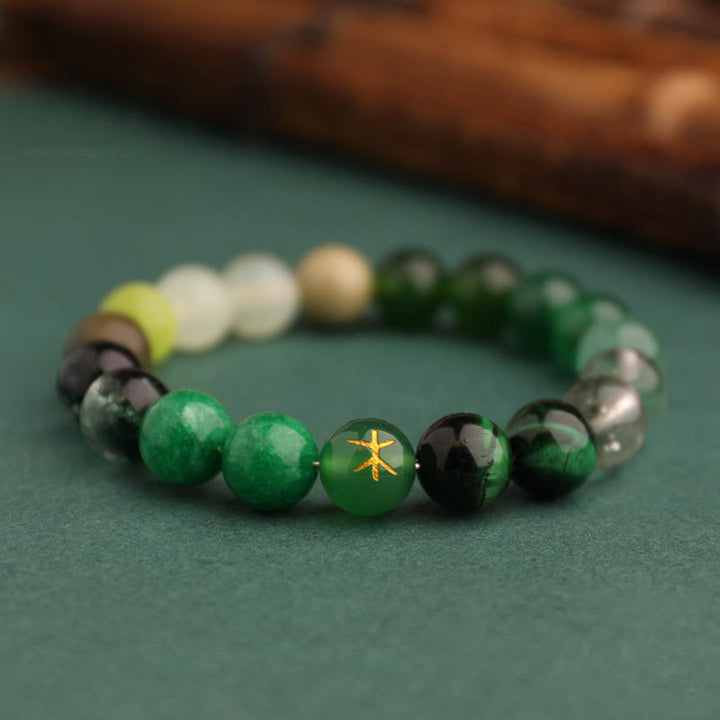 Bracciale Buddha Stones Five Elements Vari Agata Equilibrio Fortuna - image 17