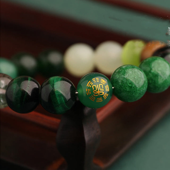 Bracciale Buddha Stones Five Elements Vari Agata Equilibrio Fortuna - image 16