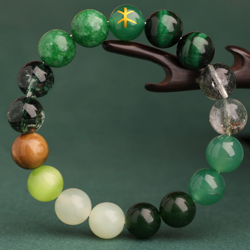 Bracciale Buddha Stones Five Elements Vari Agata Equilibrio Fortuna - image 15