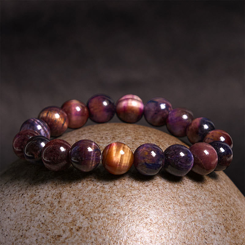 Buddha Stones Vari braccialetti di fiducia in occhio di tigre - image 14