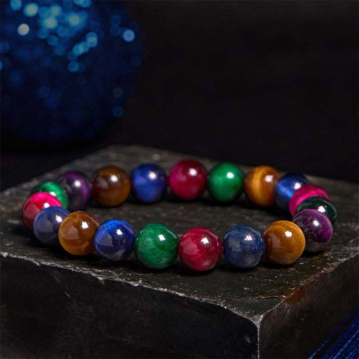 Buddha Stones Vari braccialetti di fiducia in occhio di tigre - image 75