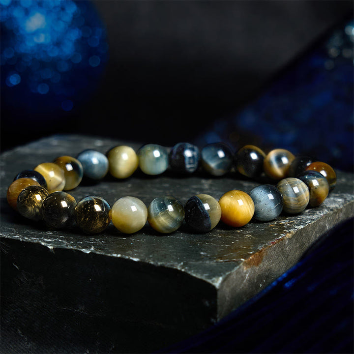 Buddha Stones Vari braccialetti di fiducia in occhio di tigre - image 98