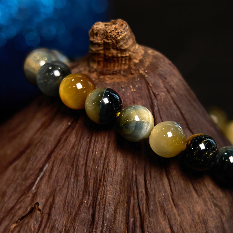 Buddha Stones Vari braccialetti di fiducia in occhio di tigre - image 101