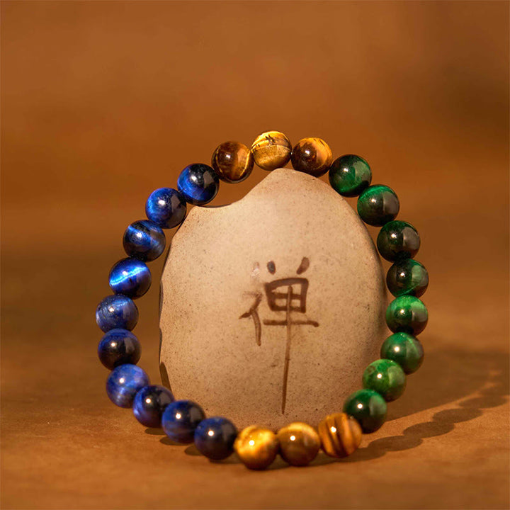 Buddha Stones Vari braccialetti di fiducia in occhio di tigre - image 105