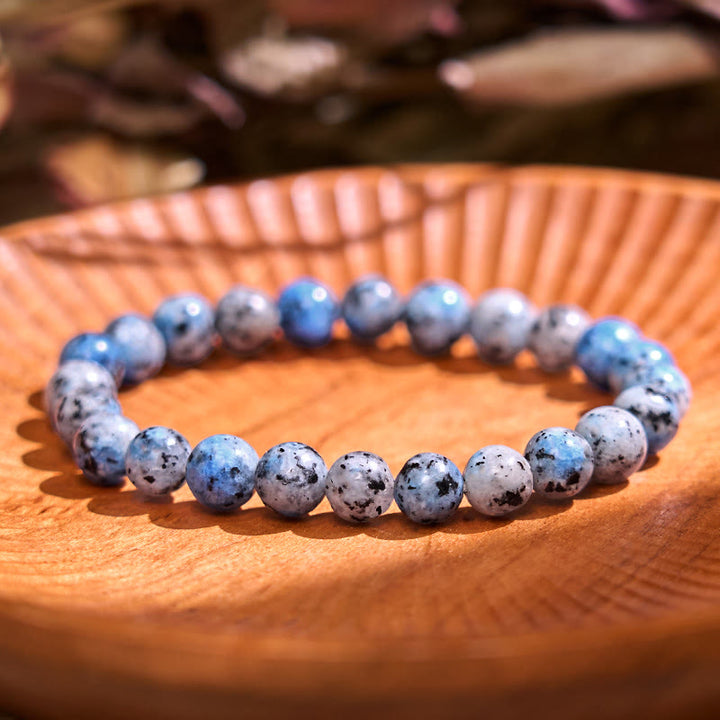 Bracciale Buddha Stones Let The Past Go Blue Series Calm Tranquility - K2 Stone (circonferenza del polso: 14-16 cm) - image 14