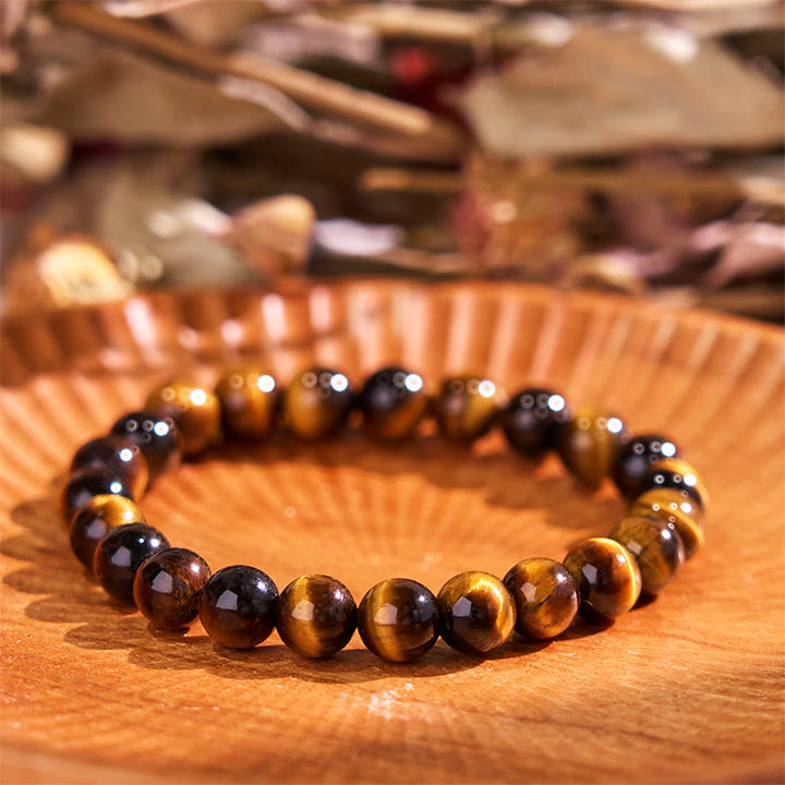 Bracciale Buddha Stones Boost Vitality Warm Color Series Positive Courage
