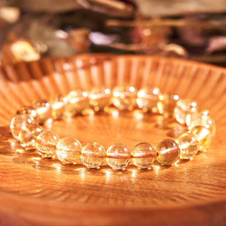 Bracciale Buddha Stones Boost Vitality Warm Color Series Positive Courage