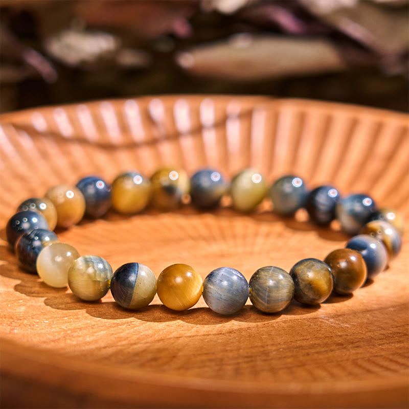 Bracciale Buddha Stones Boost Vitality Warm Color Series Positive Courage