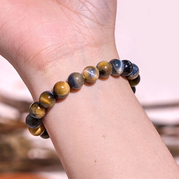 Bracciale Buddha Stones Boost Vitality Warm Color Series Positive Courage