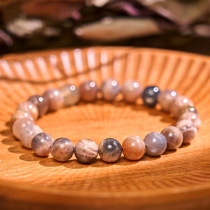 Bracciale Buddha Stones Boost Vitality Warm Color Series Positive Courage