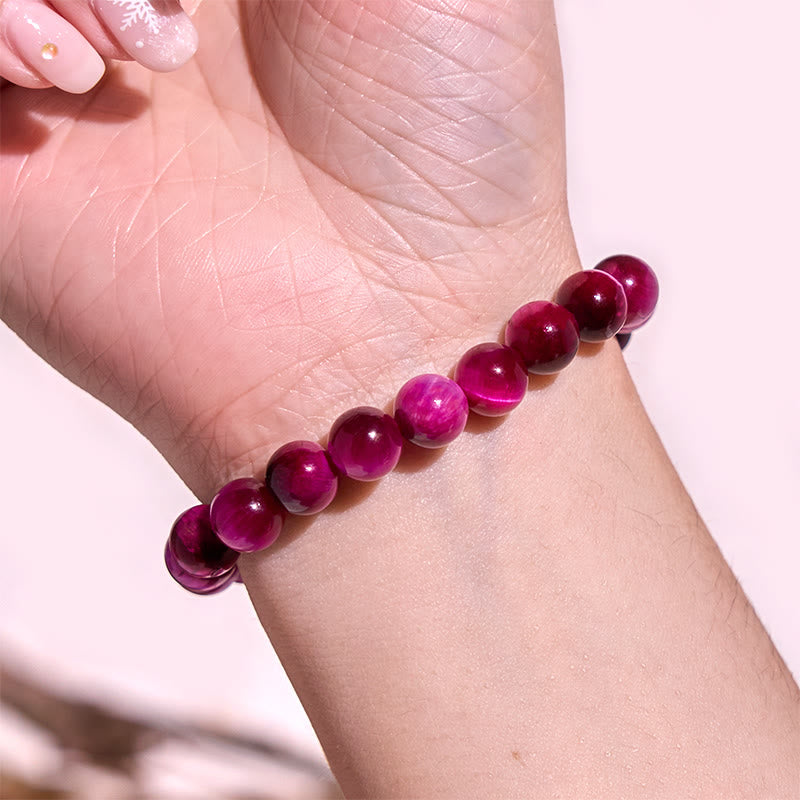 Bracciale Buddha Stones Boost Vitality Warm Color Series Positive Courage