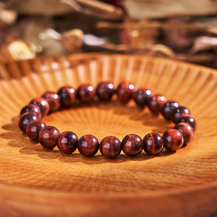 Bracciale Buddha Stones Boost Vitality Warm Color Series Positive Courage