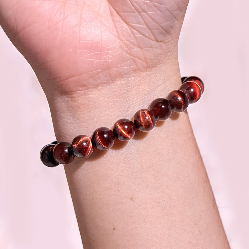 Bracciale Buddha Stones Boost Vitality Warm Color Series Positive Courage