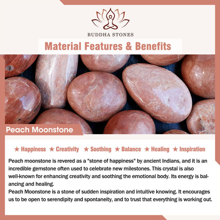 Bracciale Buddha Stones Boost Vitality Warm Color Series Positive Courage