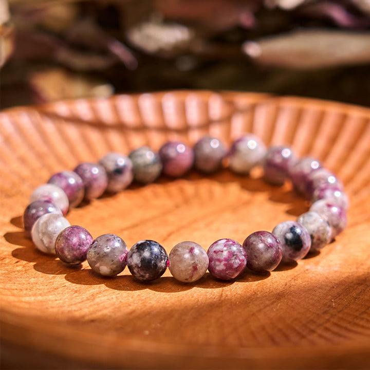 Bracciale Buddha Stones Boost Vitality Warm Color Series Positive Courage