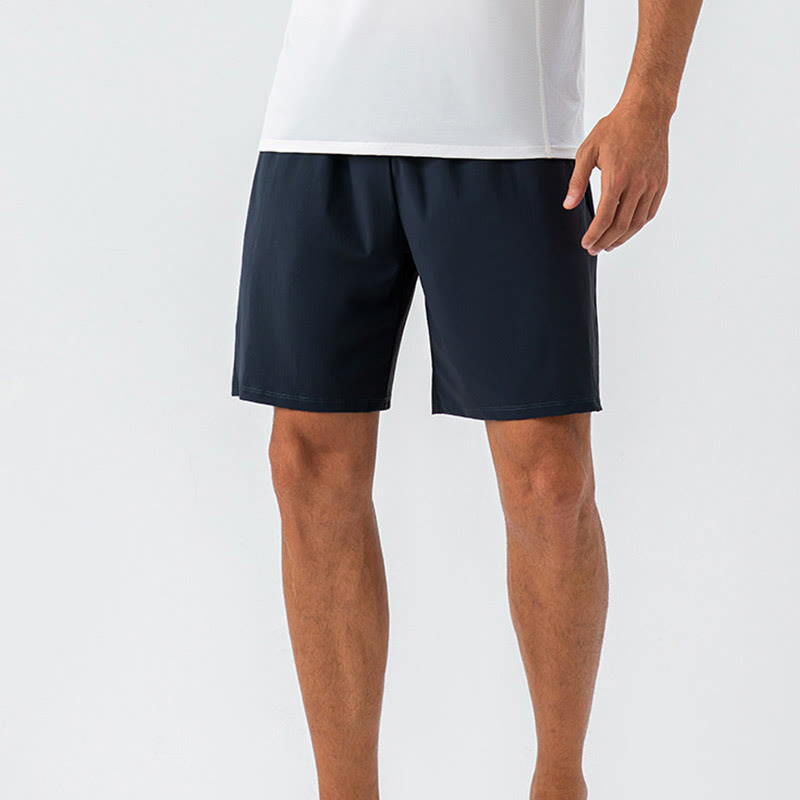 Pantaloncini sportivi da uomo Buddha Stones, casual, traspiranti, larghi, in nylon, ad asciugatura rapida, con tasche - image 3