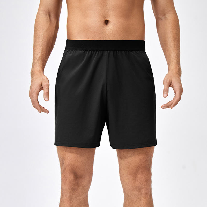 Pantaloncini sportivi casuali larghi in nylon ad asciugatura rapida da uomo Buddha Stones con tasche - image 19