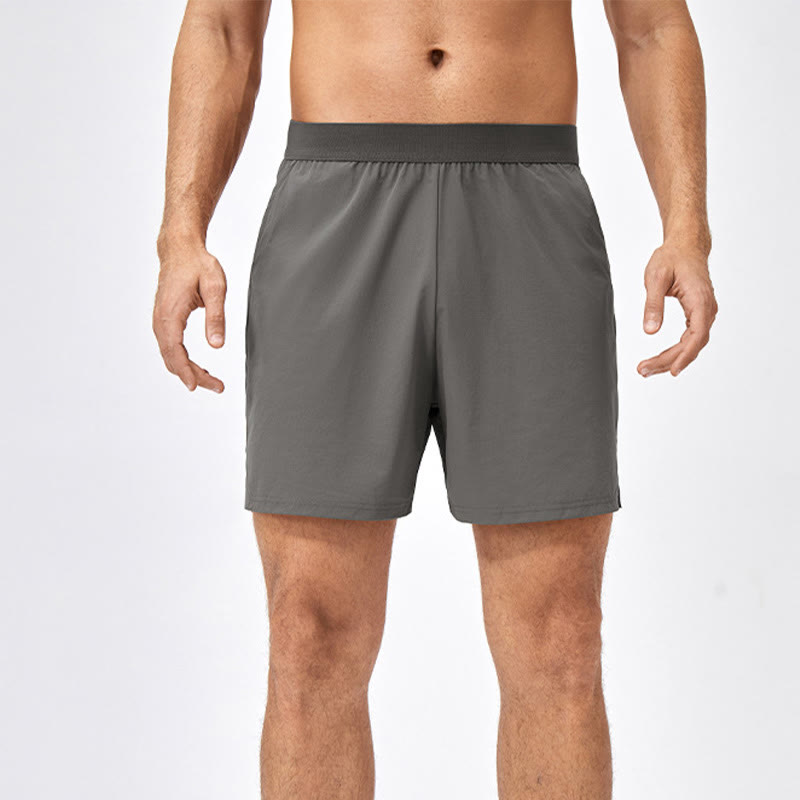 Pantaloncini sportivi casuali larghi in nylon ad asciugatura rapida da uomo Buddha Stones con tasche - image 12