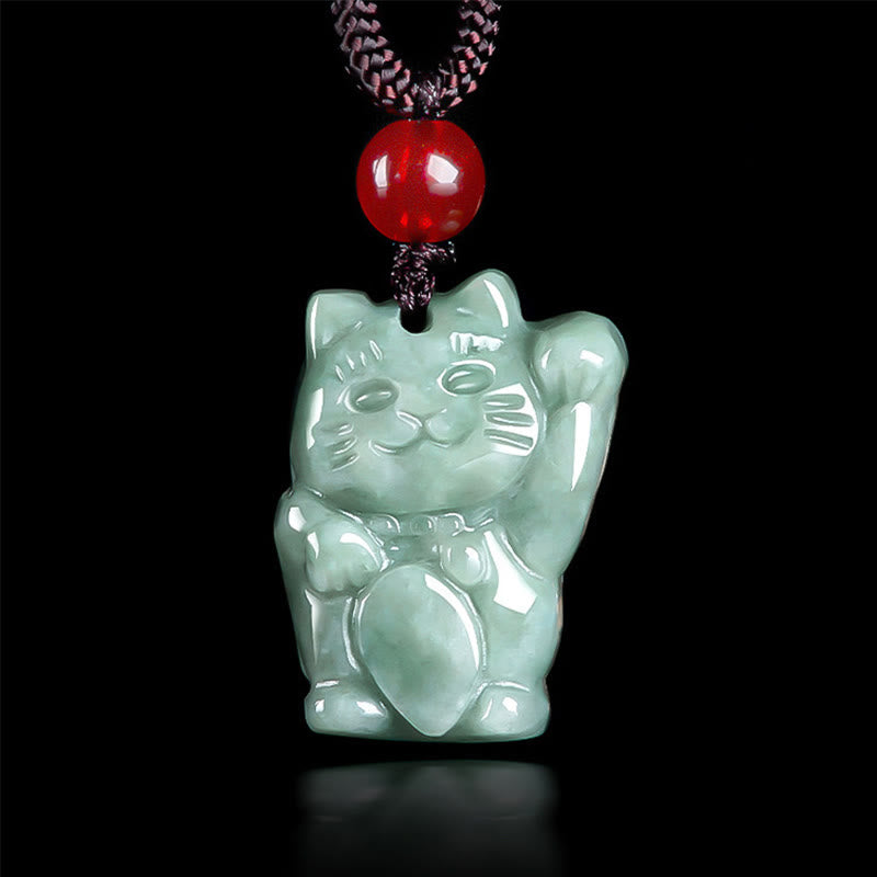 Collana con Buddha Stones - Fagiolo Verde Giada - image 1