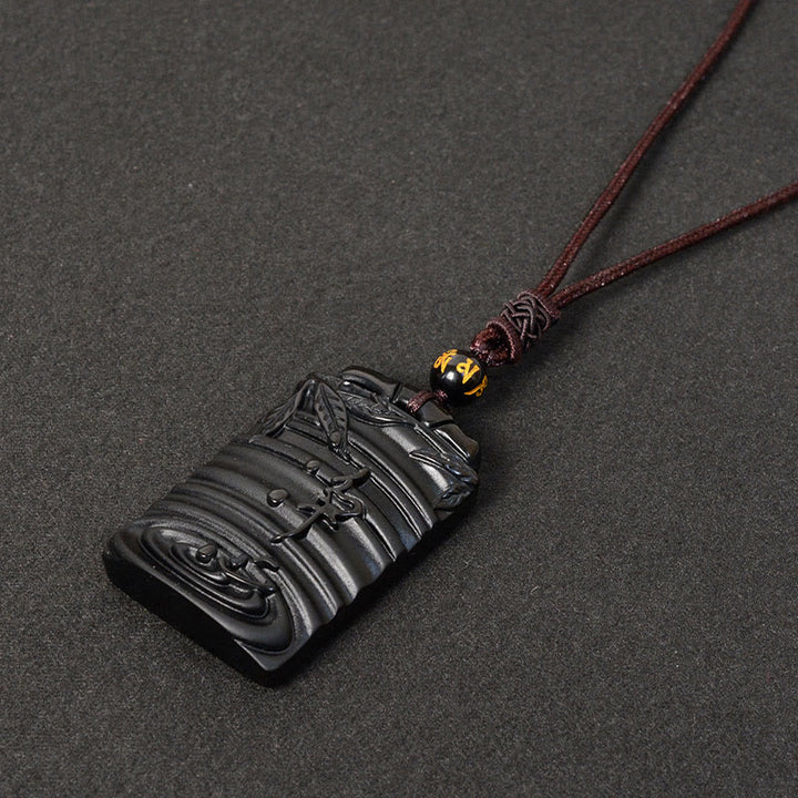 Collana con Buddha Stones Bamboo Fulfillment