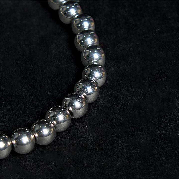 Bracciale Buddha Stones Titanium Steel Good Luck Balance