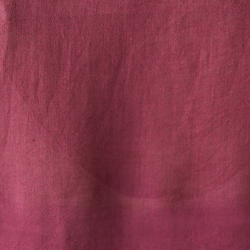 Set da donna in cotone e lino con camicia e pantaloni a maniche a tre quarti, motivo: Buddha Stones , 2 pezzi - image 15