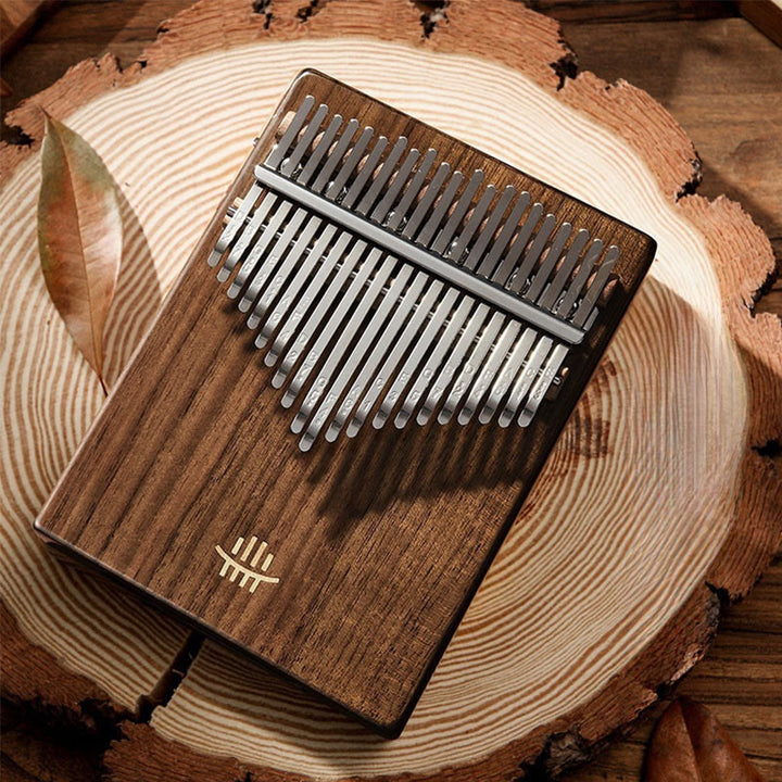 Buddha Stones Kalimba 21 tasti pianoforte a pollice in noce pianoforte portatile per dita